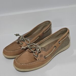 Sperry Tan Flats Moccasin-Style Loafers